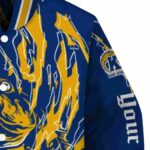 personalized kent state golden flashes fishing passion navy blue white jacket best selling