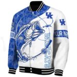 personalized kentucky wildcats fishing rod white jacket best selling