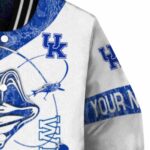 personalized kentucky wildcats fishing rod white jacket best selling