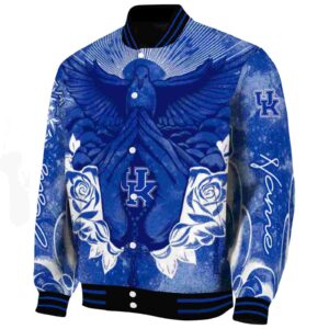 personalized kentucky wildcats praying hands blue jacket best selling