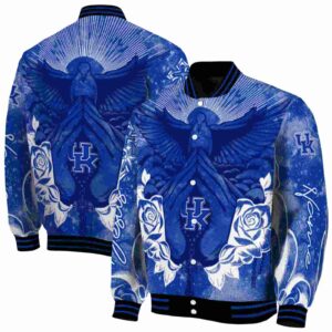 personalized kentucky wildcats praying hands blue jacket fashion forward