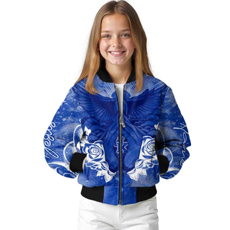 personalized kentucky wildcats praying hands blue jacket top rated