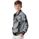 personalized las vegas raiders fishing rod silver jacket best selling