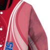 personalized los angeles clippers wave patterns red jacket premium grade