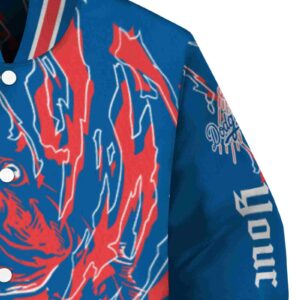 personalized los angeles dodgers fishing passion blue white jacket premium grade