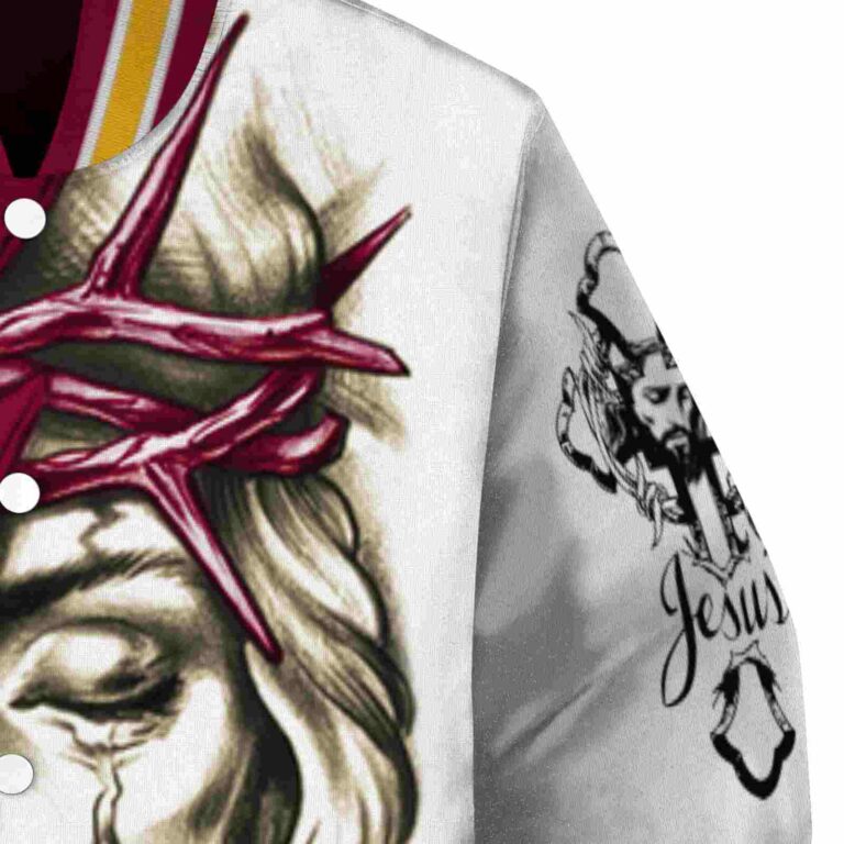 personalized louisiana monroe warhawks jesus tears red white jacket premium grade