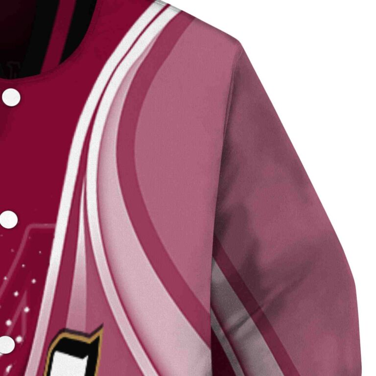 personalized louisiana monroe warhawks wave patterns red jacket premium grade