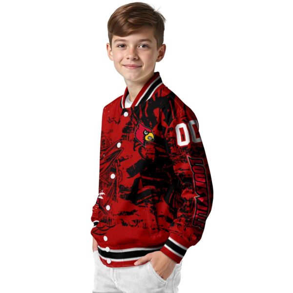 personalized louisville cardinals fishing art red jacket trendy