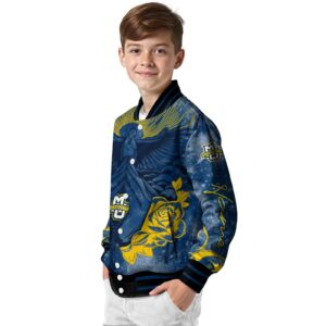 personalized marquette golden eagles praying hands blue jacket trendy