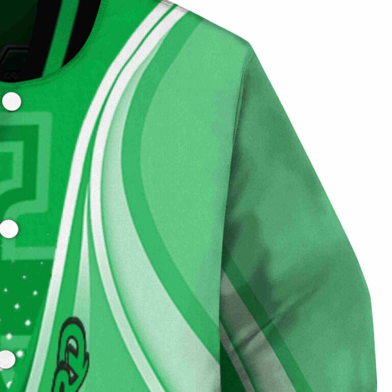 personalized marshall thundering herd wave patterns green jacket premium grade