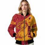 personalized miami heat fishing rod yellow jacket best selling
