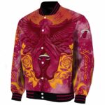 personalized miami heat praying hands red jacket best selling