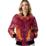personalized miami heat praying hands red jacket best selling