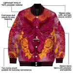 personalized miami heat praying hands red jacket best selling