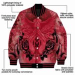 personalized miami redhawks praying hands red jacket best selling
