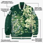 personalized milwaukee bucks fishing art green jacket best selling