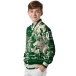 personalized milwaukee bucks fishing art green jacket best selling