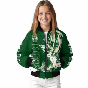 personalized milwaukee bucks fishing passion green white jacket top rated