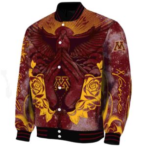 personalized minnesota golden gophers praying hands maroon jacket best selling