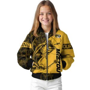 personalized missouri tigers fishing rod gold jacket top rated