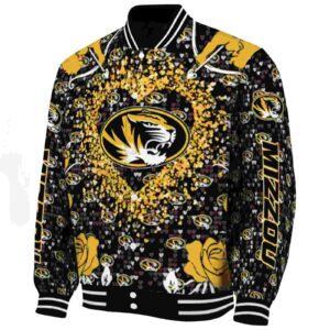 personalized missouri tigers heart explosion black jacket best selling