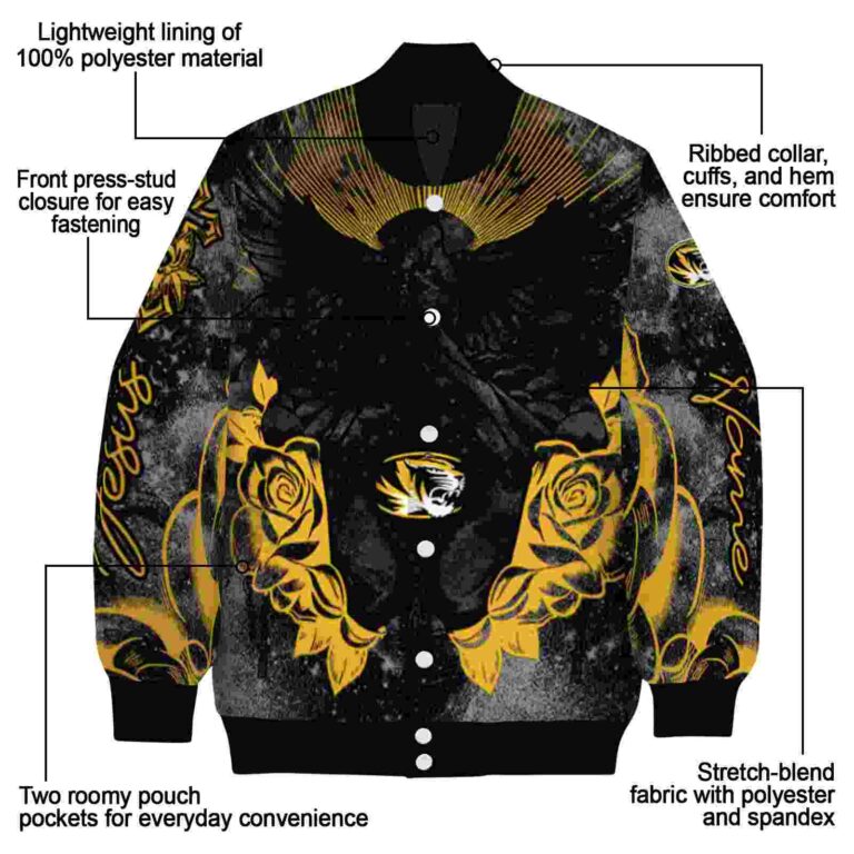 personalized missouri tigers praying hands black jacket new arrival
