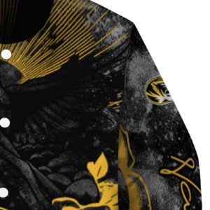 personalized missouri tigers praying hands black jacket premium grade