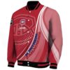 personalized montreal canadiens wave patterns red jacket best selling