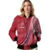 personalized montreal canadiens wave patterns red jacket latest model