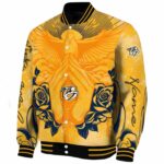 personalized nashville predators praying hands gold jacket best selling