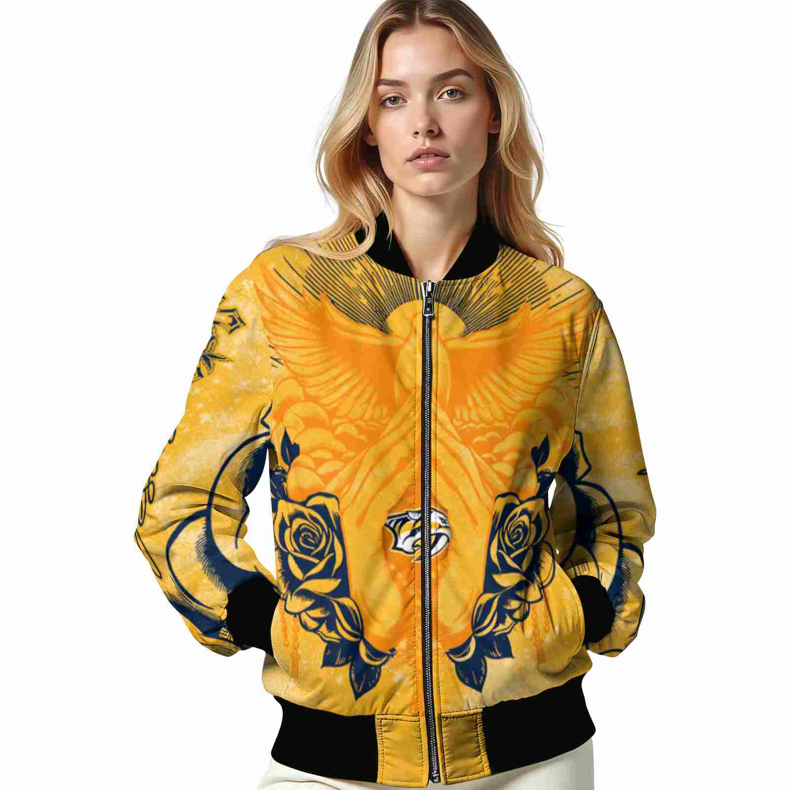 personalized nashville predators praying hands gold jacket latest model personalized nashville predators praying hands gold jacket latest model