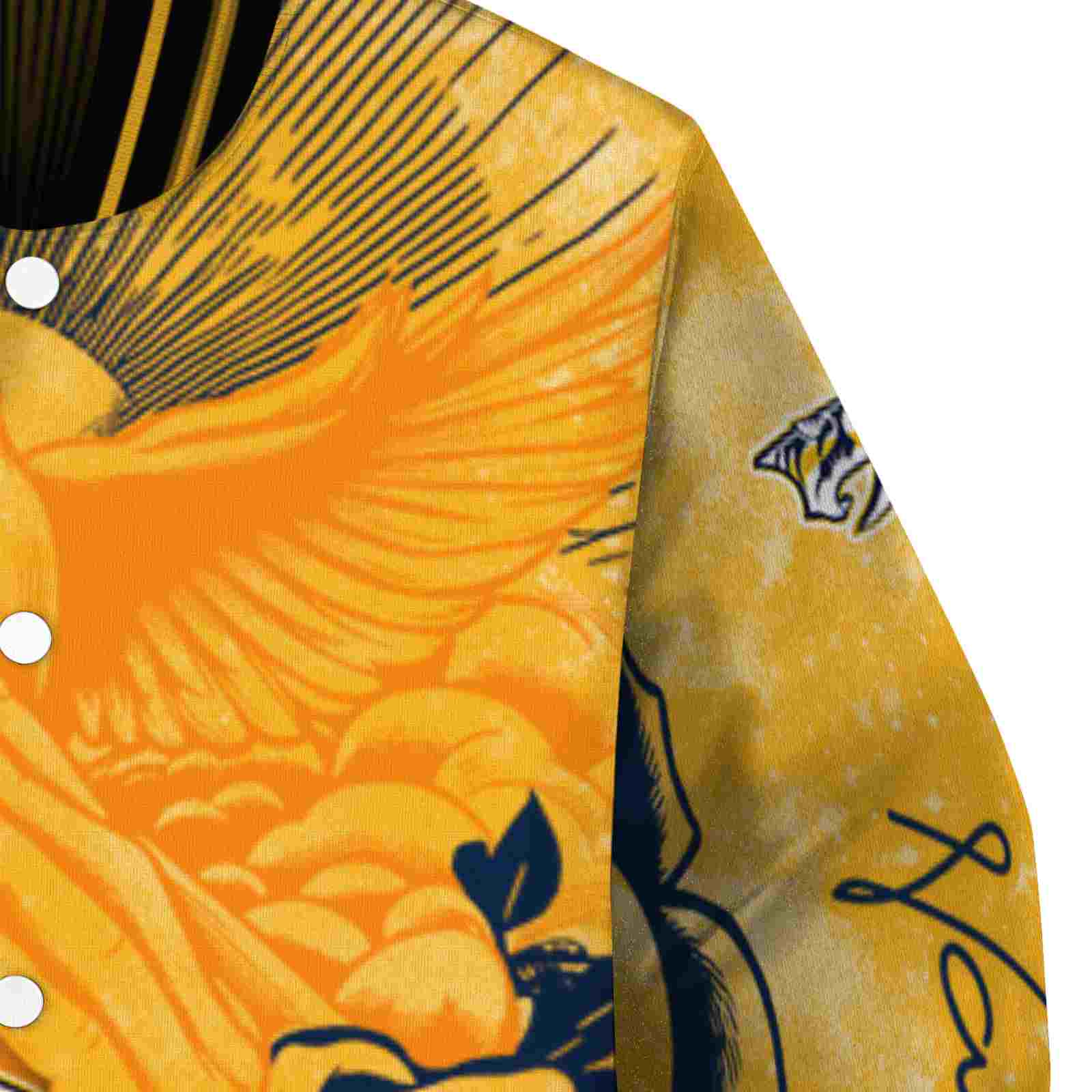 personalized nashville predators praying hands gold jacket premium grade personalized nashville predators praying hands gold jacket premium grade
