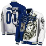 personalized navy midshipmen jesus tears blue white jacket best selling