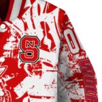personalized nc state wolfpack fishing art red jacket best selling
