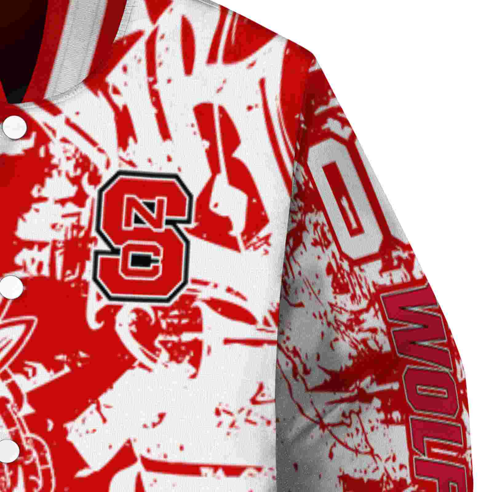 personalized nc state wolfpack fishing art red jacket premium grade personalized nc state wolfpack fishing art red jacket premium grade