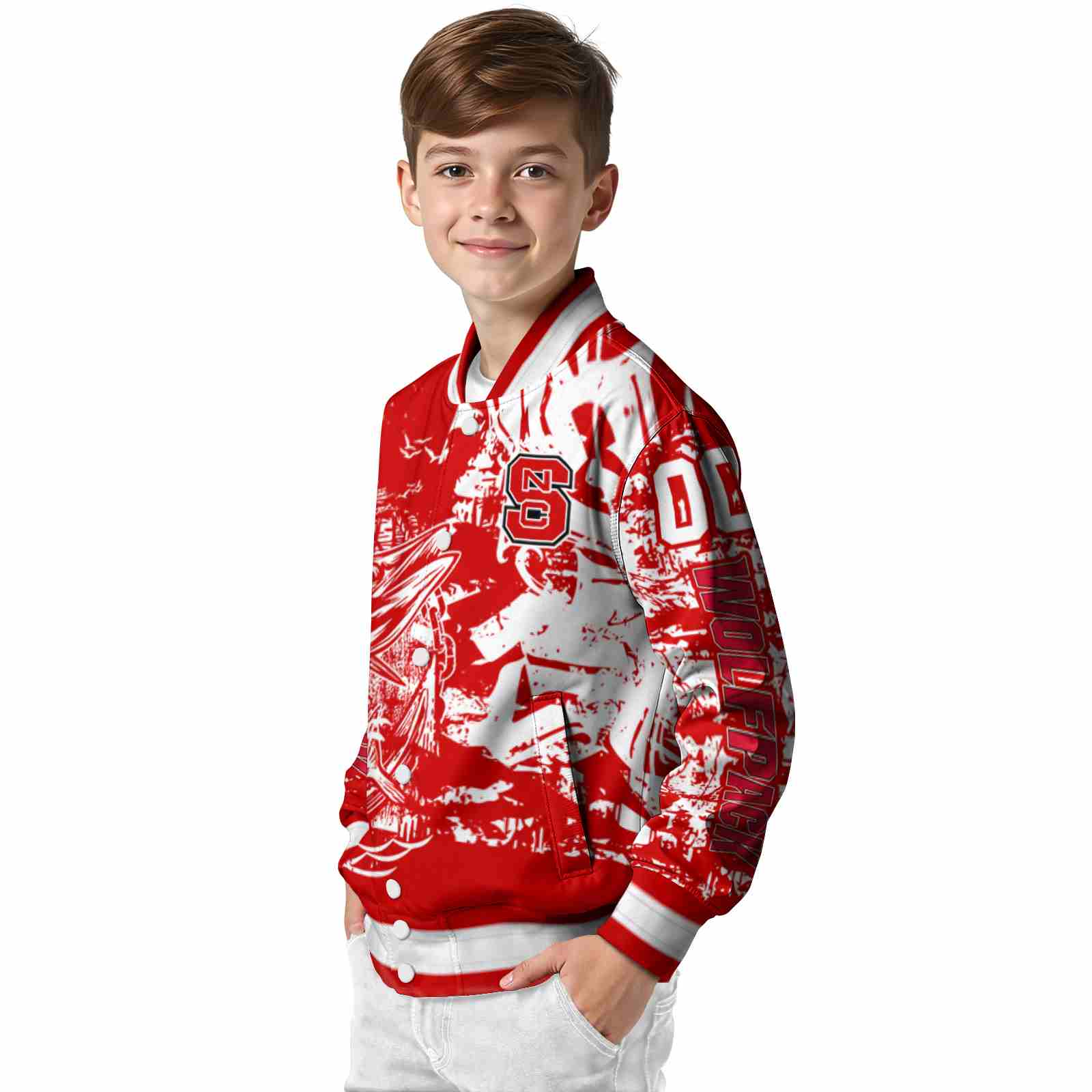 personalized nc state wolfpack fishing art red jacket trendy personalized nc state wolfpack fishing art red jacket trendy