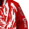 personalized nc state wolfpack fishing passion red white jacket premium grade