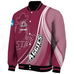 personalized new mexico state aggies wave patterns crimson jacket best selling