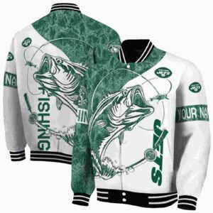 personalized new york jets fishing rod white jacket fashion forward