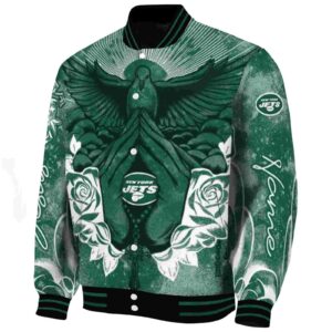 personalized new york jets praying hands green jacket best selling