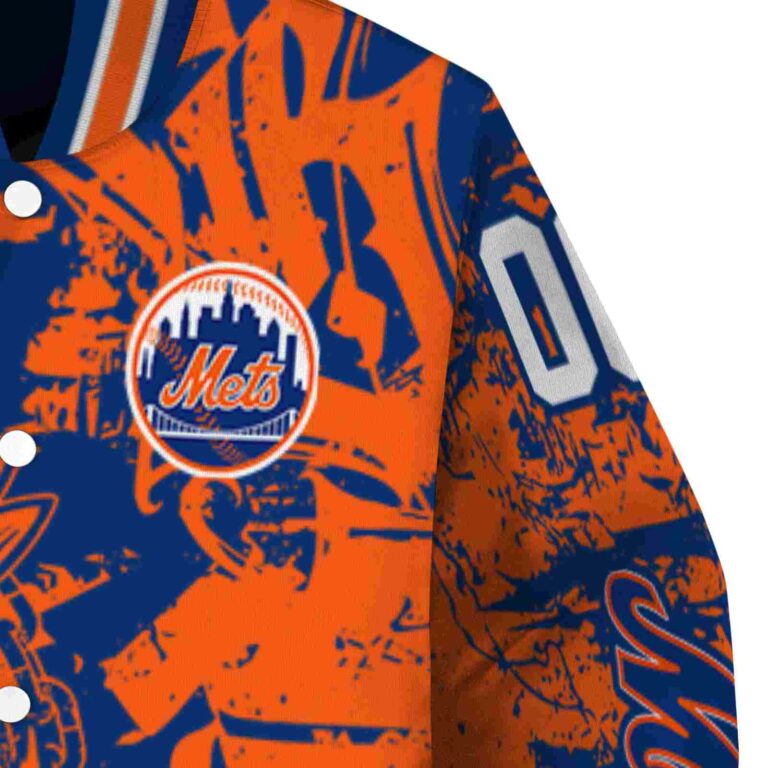 personalized new york mets fishing art blue jacket premium grade