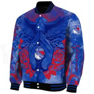 personalized new york rangers praying hands blue jacket best selling