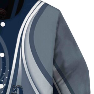 personalized new york yankees wave patterns navy jacket premium grade
