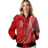 personalized ohio state buckeyes wave patterns scarlet jacket latest model