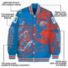personalized oklahoma city thunder fishing art blue jacket new arrival