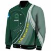personalized oregon ducks wave patterns green jacket best selling
