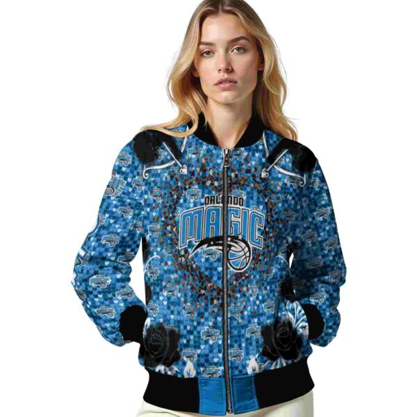 personalized orlando magic heart explosion blue jacket latest model