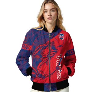 personalized philadelphia phillies fishing rod red jacket latest model