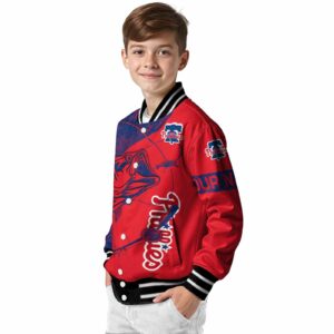 personalized philadelphia phillies fishing rod red jacket trendy