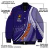 personalized phoenix suns wave patterns purple jacket new arrival